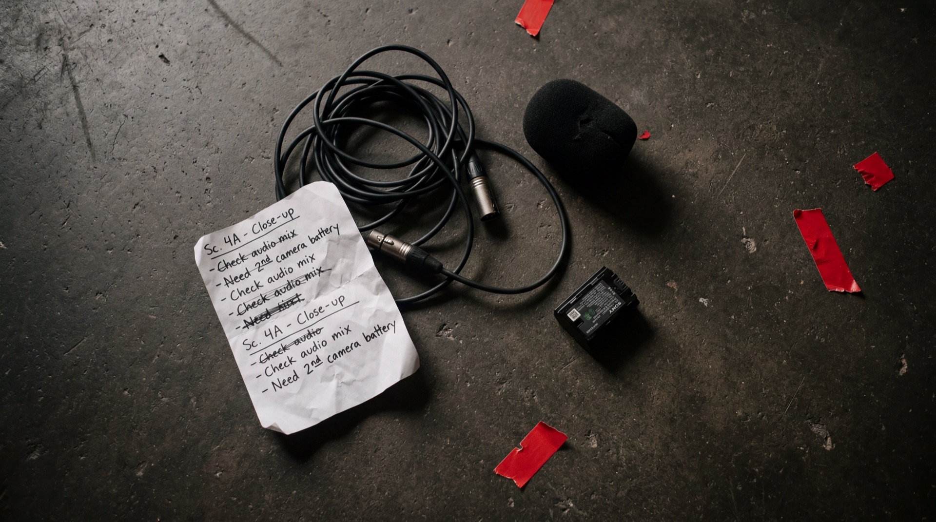 Équipe de captation en tournage sur une convention